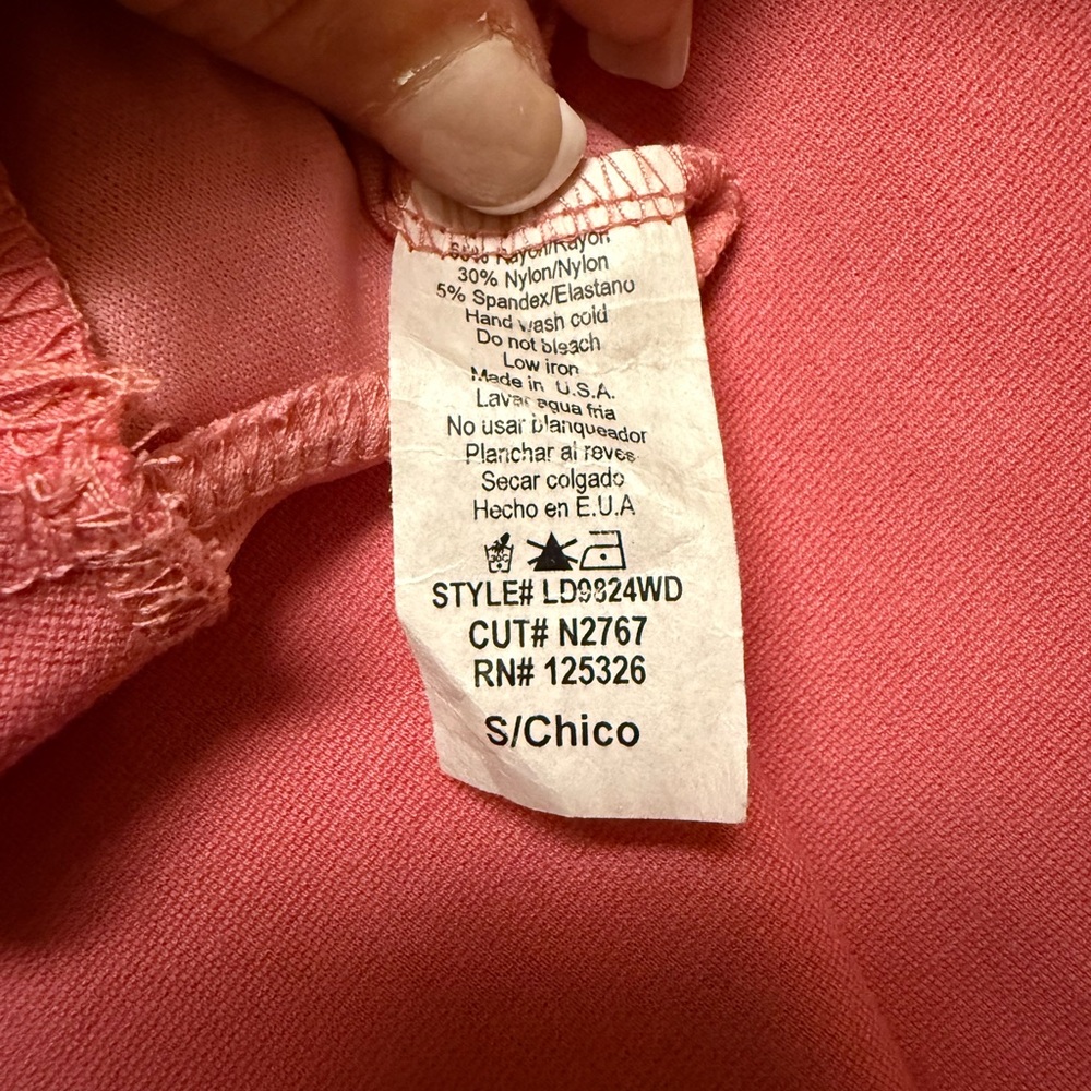 Pink/Salmon color Windsor Dress - Picture 4 of 4